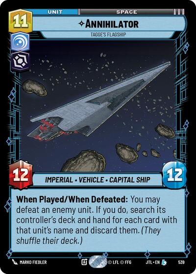 Annihilator - Tagge's Flagship (Foil)