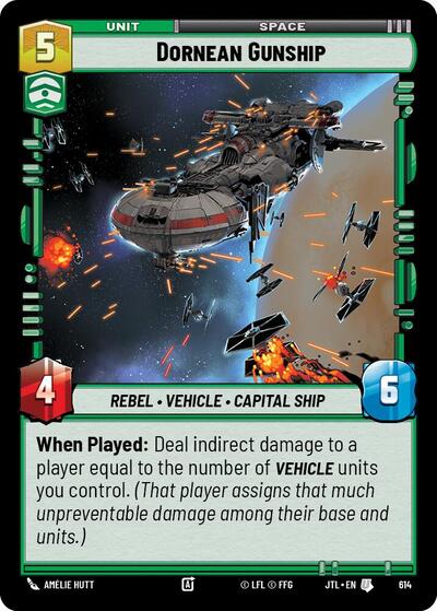 Dornean Gunship (Foil)
