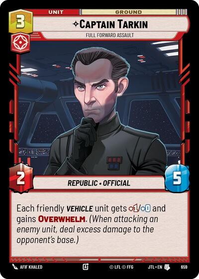 Captain Tarkin - Full Forward Assault (Foil)