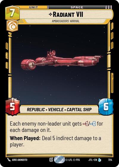Radiant VII - Ambassadors' Arrival (Foil)