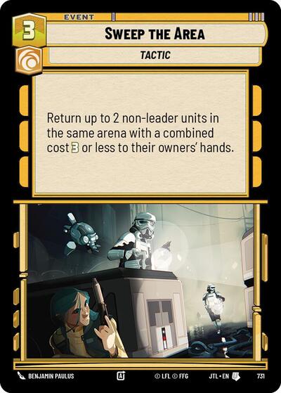 Sweep the Area (Foil)