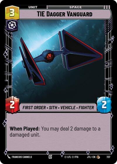 TIE Dagger Vanguard (Foil)