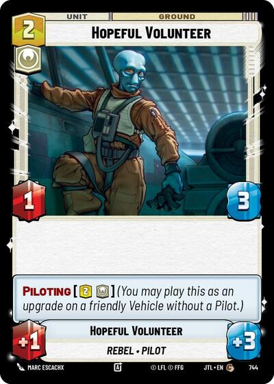 Hopeful Volunteer (Foil)