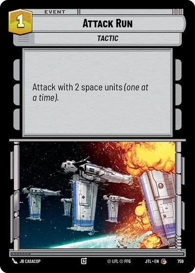 Attack Run (Foil)