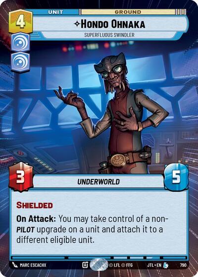 Hondo Ohnaka - Superfluous Swindler (Hyperspace Foil)