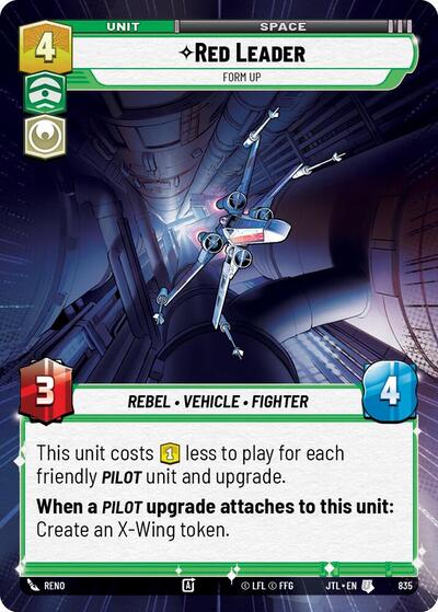 Red Leader - Form Up (Hyperspace Foil)