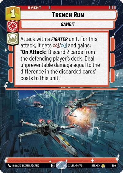 Trench Run (Hyperspace Foil)