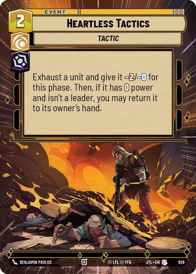 Heartless Tactics (Hyperspace Foil)