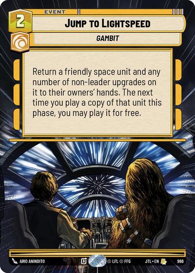 Jump to Lightspeed (Hyperspace Foil)