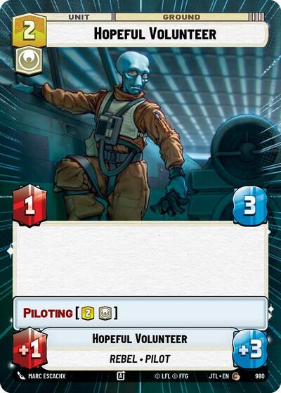 Hopeful Volunteer (Hyperspace Foil)
