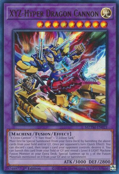 XYZ-Hyper Dragon Cannon