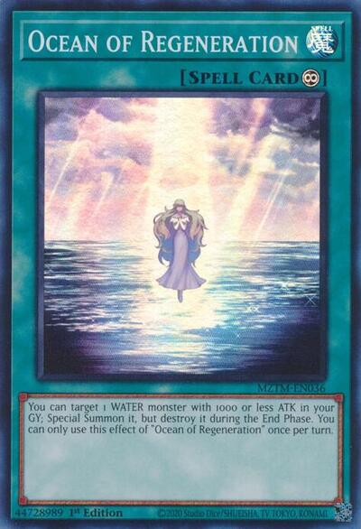 Ocean of Regeneration