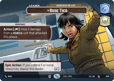 Rose Tico - Saving What We Love (Showcase)