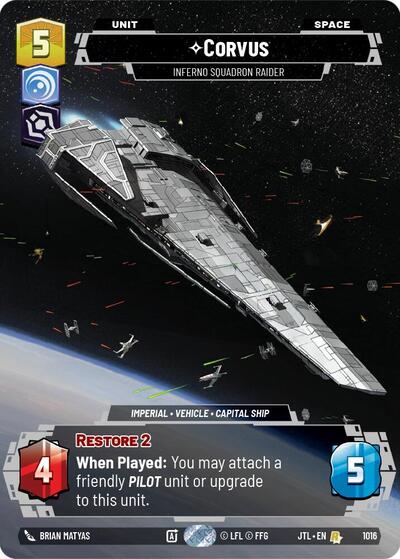 Corvus - Inferno Squadron Raider (Prestige)