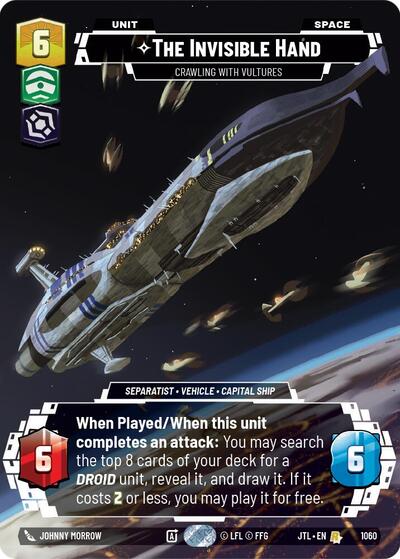 The Invisible Hand - Crawling With Vultures (Prestige Foil)