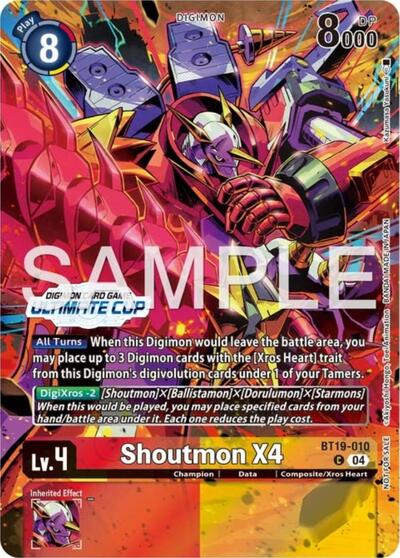 Shoutmon X4 (Ultimate Cup 25-26 Season 1)