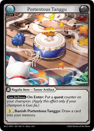 Portentous Tanggu