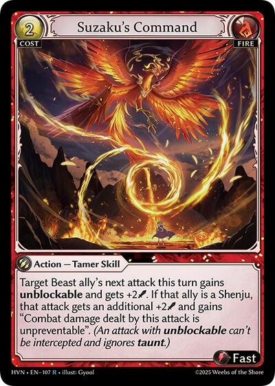 Suzaku's Command