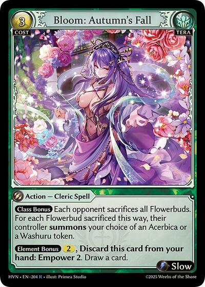 Bloom: Autumn's Fall
