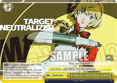 TARGET NEUTRALIZED.
