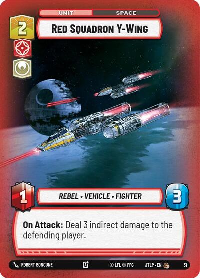 Red Squadron Y-Wing (Foil)