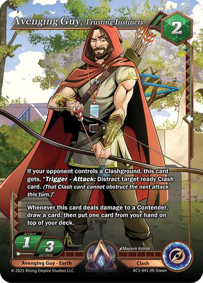 Avenging Guy, Trusting Instincts