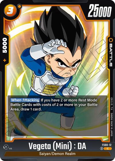 Vegeta (Mini) : DA - FS08-12
