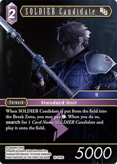 SOLDIER Candidate (25-079C)