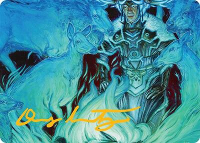 Unending Whisper Art Card (9/54) (Gold-Stamped Signature)