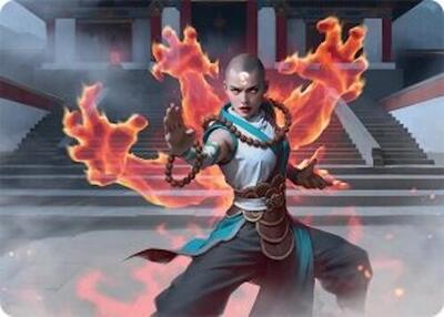 Flamehold Grappler Art Card (24/54)