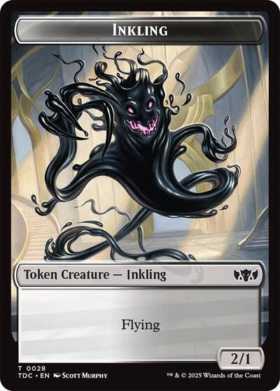 Inkling // Bird Double-Sided Token