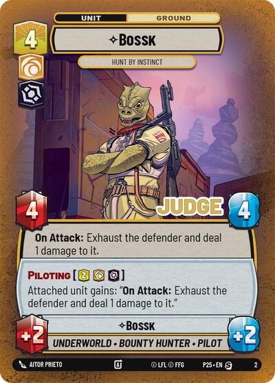 Bossk - Hunt By Instinct