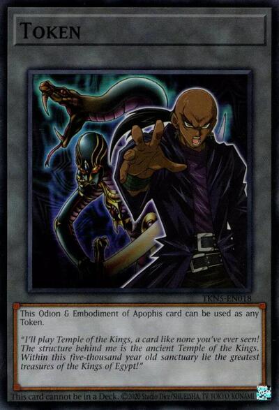 Token: Odion & Embodiment of Apophis