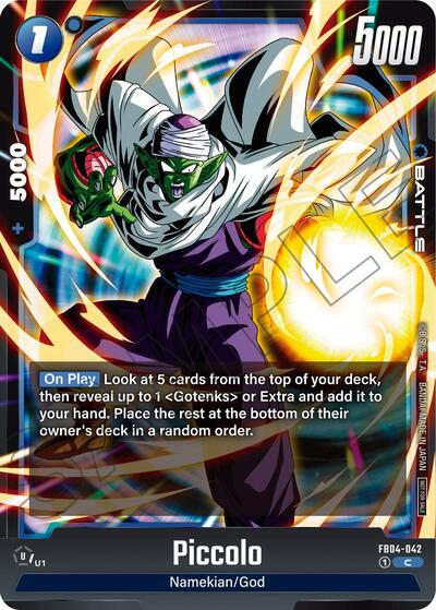 Piccolo (Limited Pack 01)