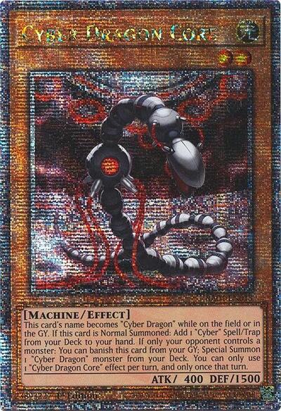 Cyber Dragon Core (Quarter Century Secret Rare)