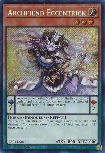 Archfiend Eccentrick (Secret Rare)