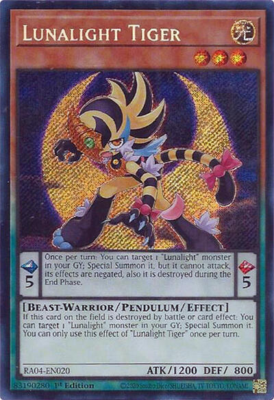 Lunalight Tiger (Secret Rare)