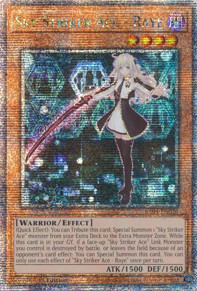 Sky Striker Ace - Raye (Quarter Century Secret Rare)
