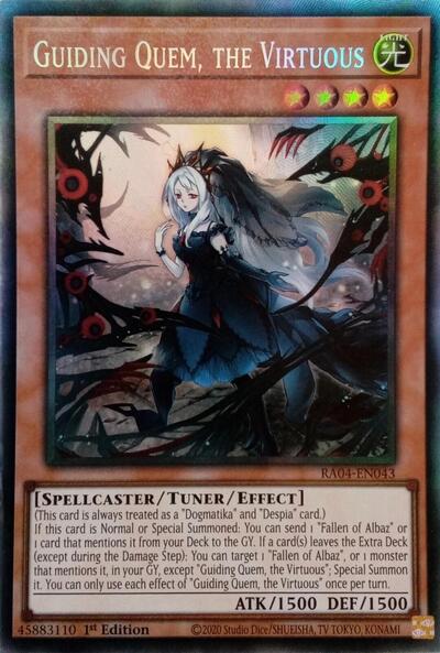 Guiding Quem, the Virtuous (PCR)