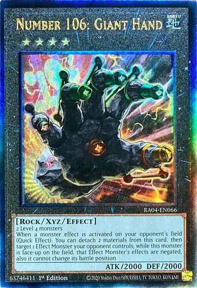 Number 106: Giant Hand (PUR)