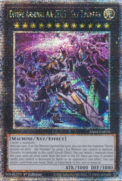 Divine Arsenal AA-ZEUS - Sky Thunder (New Art) (Quarter Century Secret Rare)