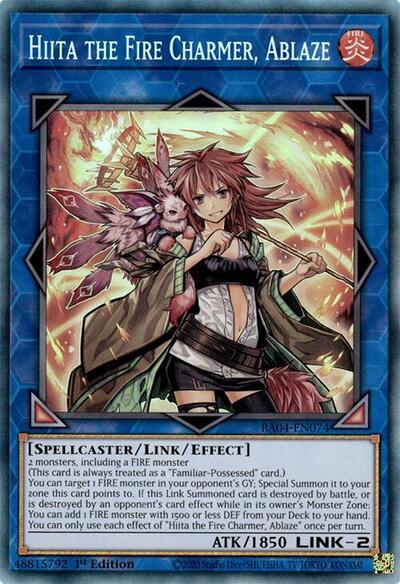 Hiita the Fire Charmer, Ablaze (PCR)