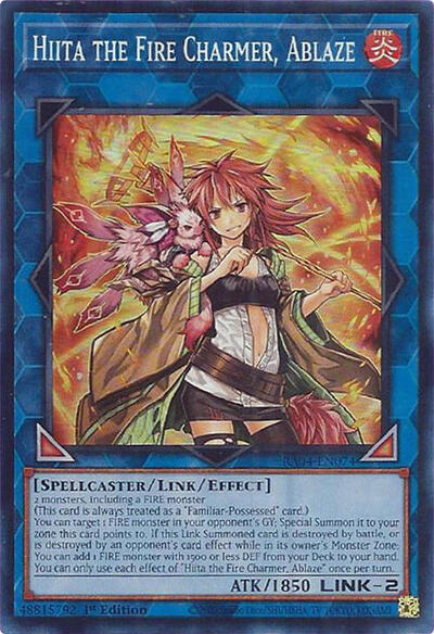 Hiita the Fire Charmer, Ablaze