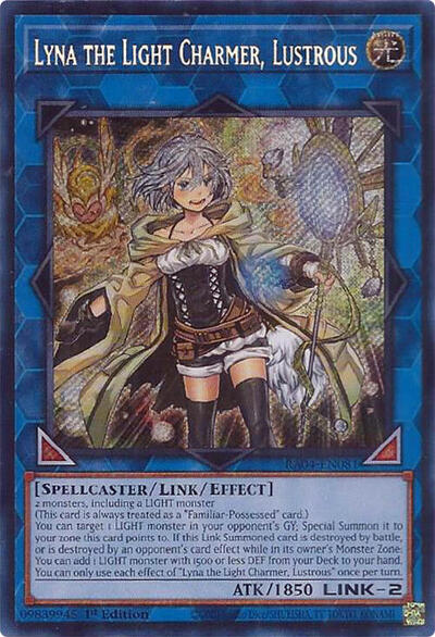 Lyna the Light Charmer, Lustrous (Secret Rare)