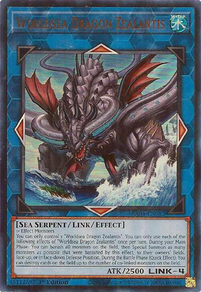 Worldsea Dragon Zealantis (UR)