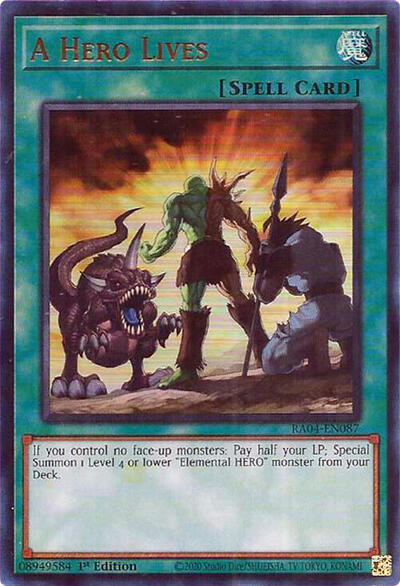 A Hero Lives (UR)