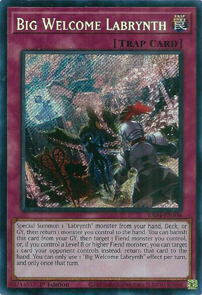Big Welcome Labrynth (Secret Rare)