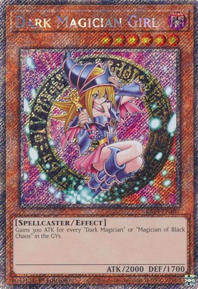Dark Magician Girl (3rd Art) (Platinum Secret Rare)