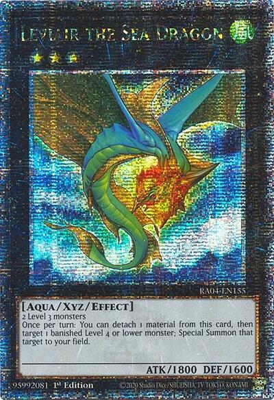 Leviair the Sea Dragon (Quarter Century Secret Rare)