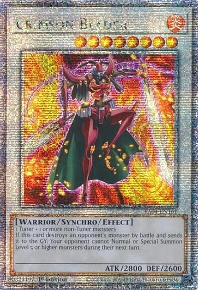 Crimson Blader (Quarter Century Secret Rare)